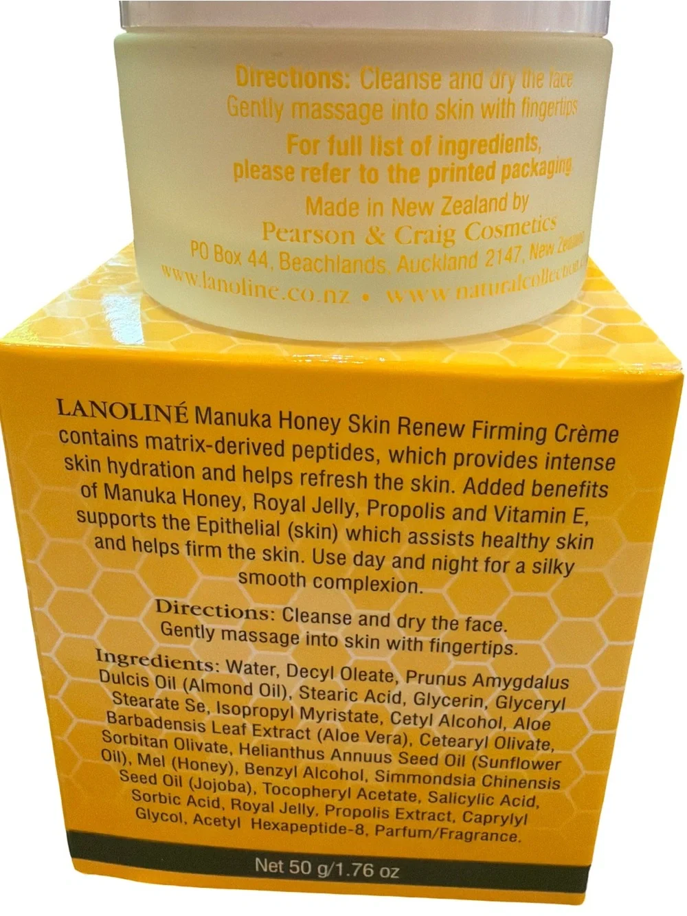 Lanoline manuka honey